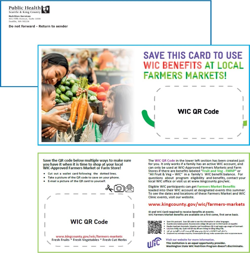 Transition to e-FMNP - Washington Farmers Market